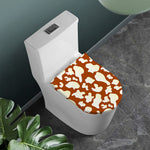 Chocolate And Milk Cow Print Toilet Lid Cover