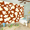 Chocolate And Milk Cow Print Wall Sticker