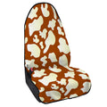 Chocolate And Milk Cow Print Waterproof Car Seat Cover