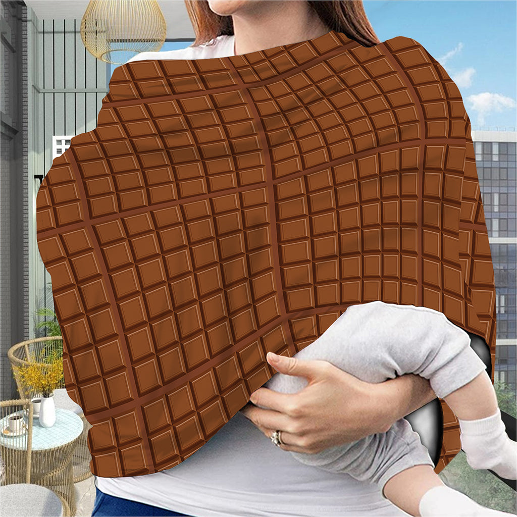 Chocolate Bar Pattern Print Baby Seat Cover