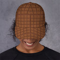 Chocolate Bar Pattern Print Baseball Cap