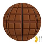 Chocolate Bar Pattern Print Basketball