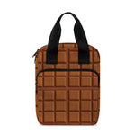 Chocolate Bar Pattern Print Bible Tote Bag