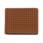 Chocolate Bar Pattern Print Bifold Wallet
