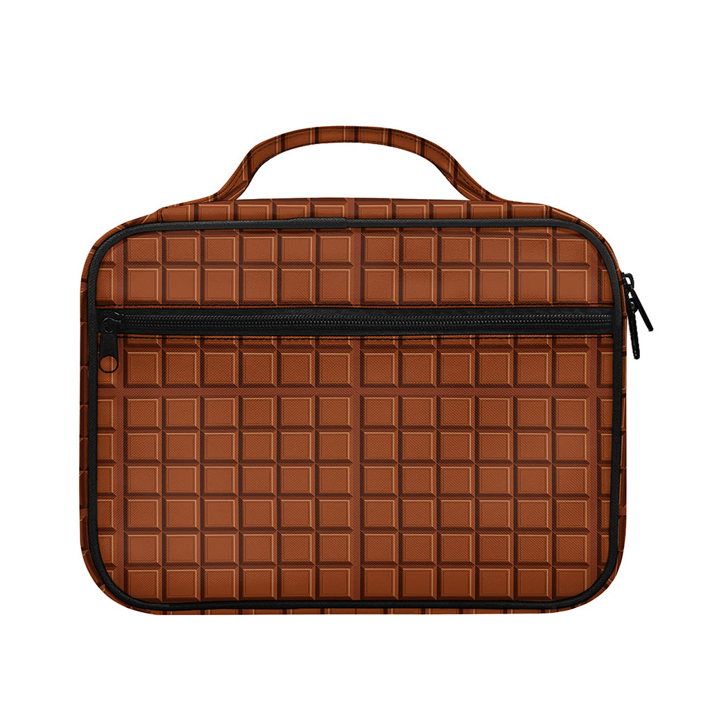 Chocolate Bar Pattern Print Briefcase Bible Bag