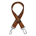 Chocolate Bar Pattern Print Dog Seat Belt