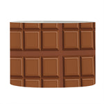 Chocolate Bar Pattern Print Drum Lamp Shade