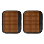 Chocolate Bar Pattern Print Handle Covers