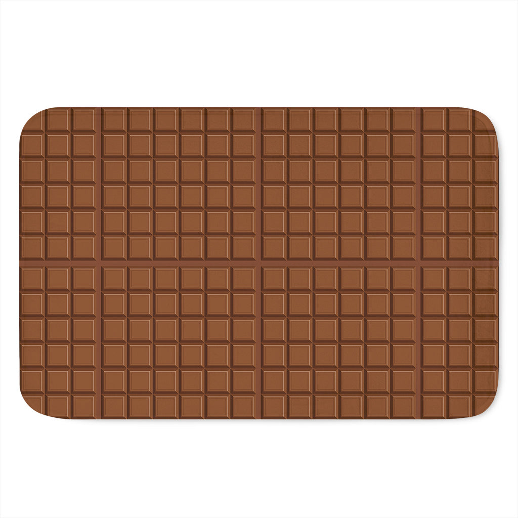 Chocolate Bar Pattern Print Indoor Door Mat