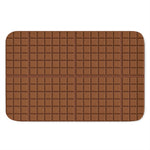 Chocolate Bar Pattern Print Indoor Door Mat