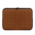 Chocolate Bar Pattern Print Laptop Sleeve