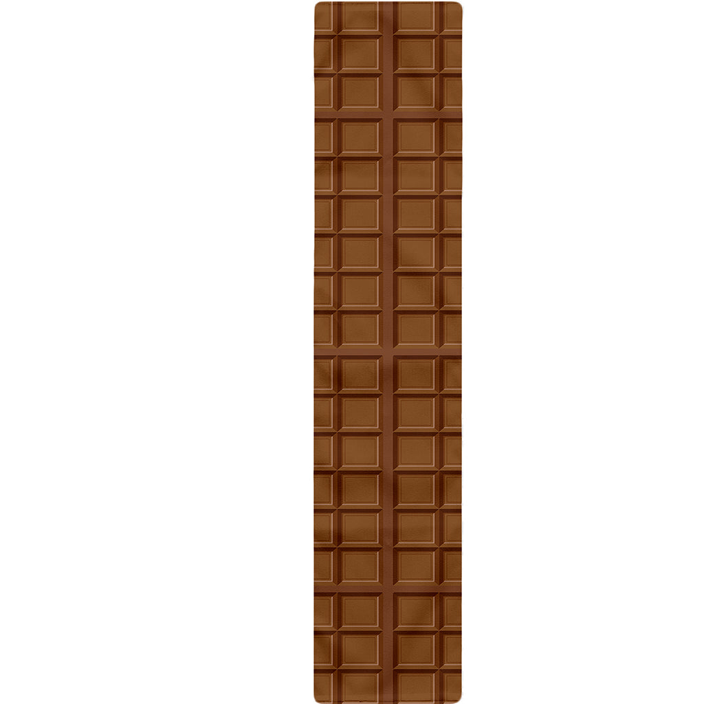 Chocolate Bar Pattern Print Table Runner
