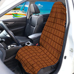 Chocolate Bar Pattern Print Waterproof Car Seat Cover