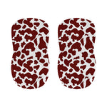 Chocolate Brown And White Cow Print Bar Stool Covers