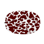 Chocolate Brown And White Cow Print Car Side Mirror Covers