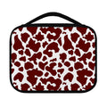 Chocolate Brown And White Cow Print Classic Bible Case