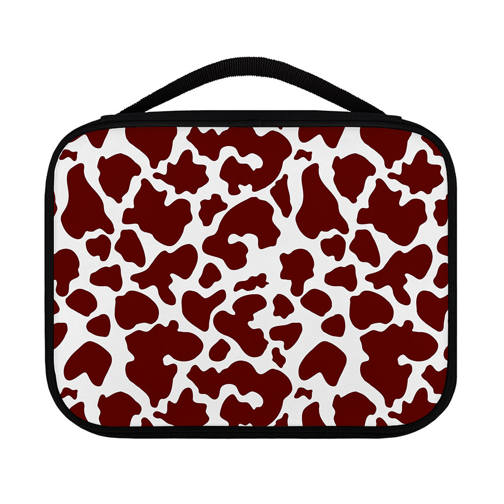 Chocolate Brown And White Cow Print Classic Bible Case
