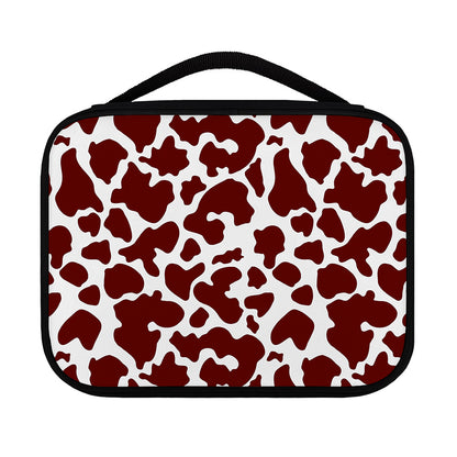 Chocolate Brown And White Cow Print Classic Bible Case