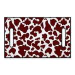 Chocolate Brown And White Cow Print Golf Cart Seat Cover