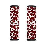 Chocolate Brown And White Cow Print Handle Covers