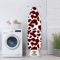 Chocolate Brown And White Cow Print Ironing Board Cover
