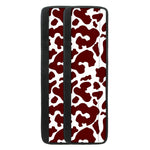 Chocolate Brown And White Cow Print Refrigerator Handle Covers