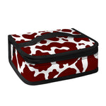 Chocolate Brown And White Cow Print Small Lunch Bag