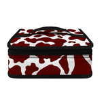 Chocolate Brown And White Cow Print Small Lunch Bag