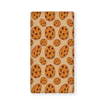 Chocolate Chip Cookie Pattern Print Baby Crib Sheet