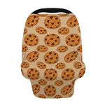 Chocolate Chip Cookie Pattern Print Baby Seat Cover