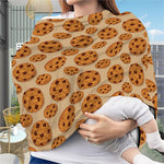 Chocolate Chip Cookie Pattern Print Baby Seat Cover