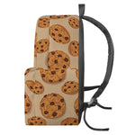 Chocolate Chip Cookie Pattern Print Backpack