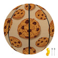 Chocolate Chip Cookie Pattern Print Basketball