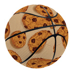 Chocolate Chip Cookie Pattern Print Basketball