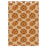 Chocolate Chip Cookie Pattern Print Curtain