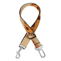 Chocolate Chip Cookie Pattern Print Dog Seat Belt