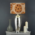 Chocolate Chip Cookie Pattern Print Drum Lamp Shade