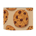 Chocolate Chip Cookie Pattern Print Drum Lamp Shade