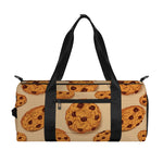 Chocolate Chip Cookie Pattern Print Gym Bag