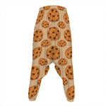 Chocolate Chip Cookie Pattern Print Hammer Pants