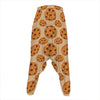 Chocolate Chip Cookie Pattern Print Hammer Pants