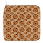 Chocolate Chip Cookie Pattern Print Hand Towel