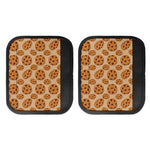 Chocolate Chip Cookie Pattern Print Handle Covers