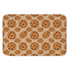 Chocolate Chip Cookie Pattern Print Indoor Door Mat