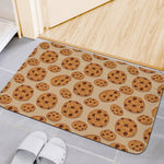 Chocolate Chip Cookie Pattern Print Indoor Door Mat