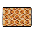 Chocolate Chip Cookie Pattern Print Kitchen Mat