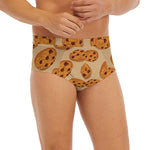 Chocolate Chip Cookie Pattern Print Men's Briefs