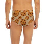 Chocolate Chip Cookie Pattern Print Men's Briefs