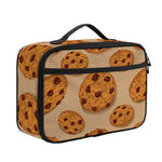 Chocolate Chip Cookie Pattern Print Portable Lunch Bag