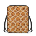Chocolate Chip Cookie Pattern Print Rectangular Crossbody Bag
